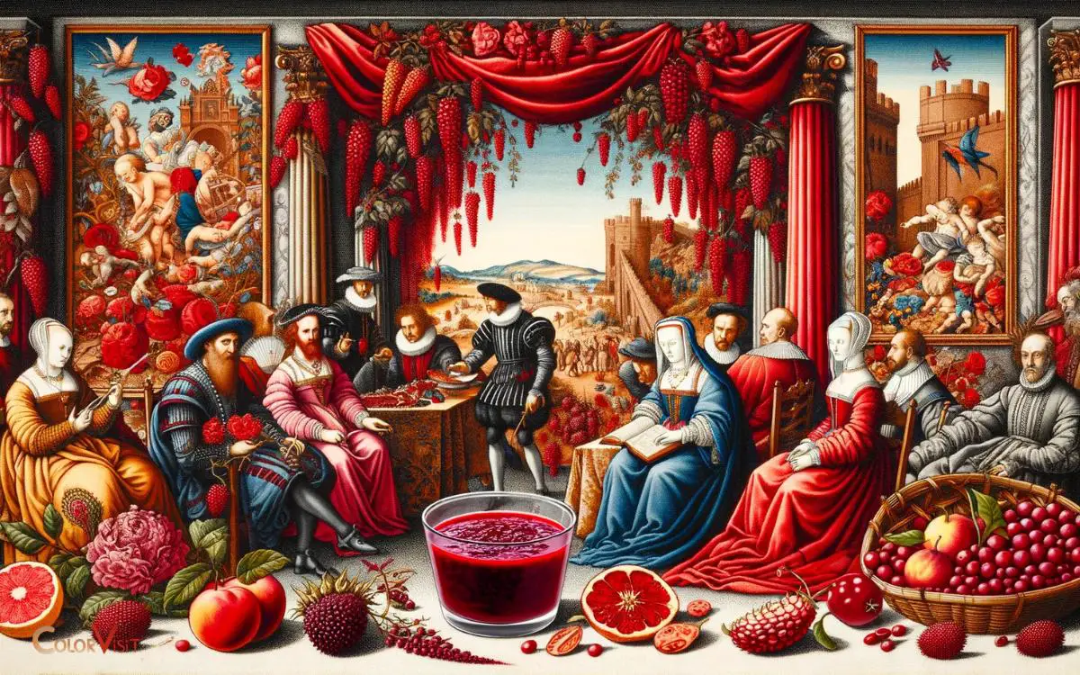 Cochineal Red in European Art