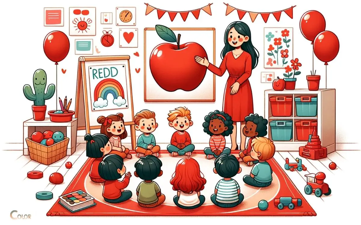 Color Red Lesson Plans for Preschool