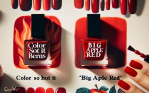 Color So Hot It Berns Vs Big Apple Red: Nail Polish Shades!