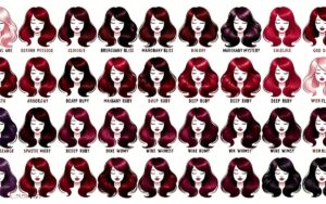 Dark Red Hair Color Names: Mahogany, Burgundy!