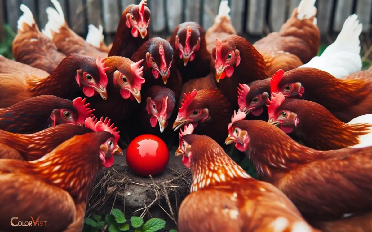 Do Chickens Like the Color Red