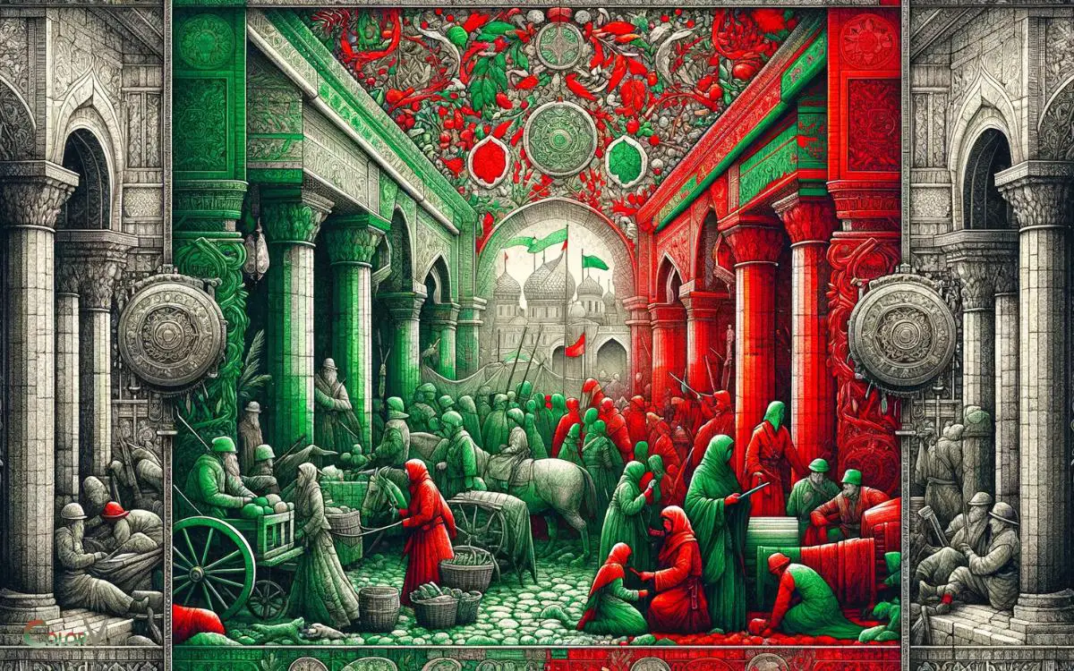 Historical Significance of Red and Green