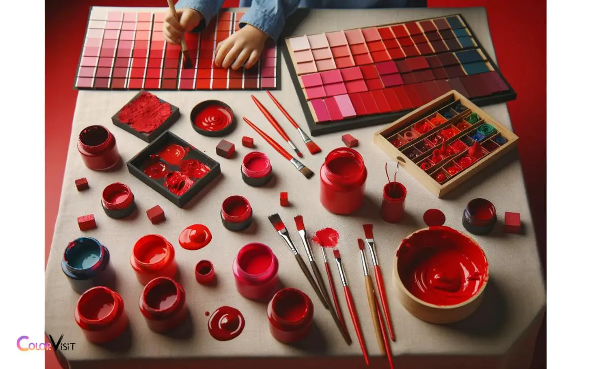 Red Color Mixing