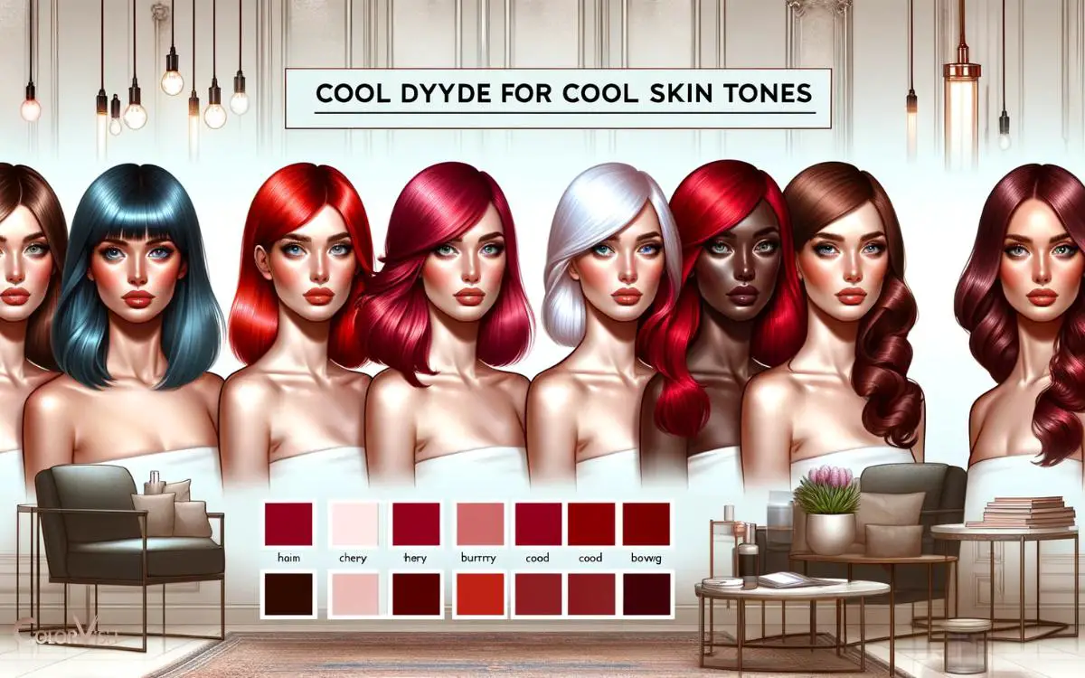 Red Hair Dye for Cool Skin Tones