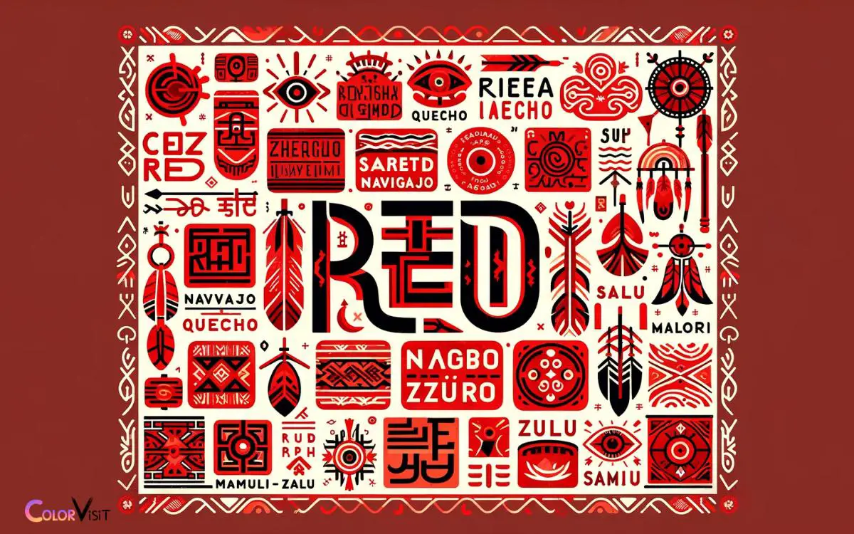 Red in Indigenous Languages