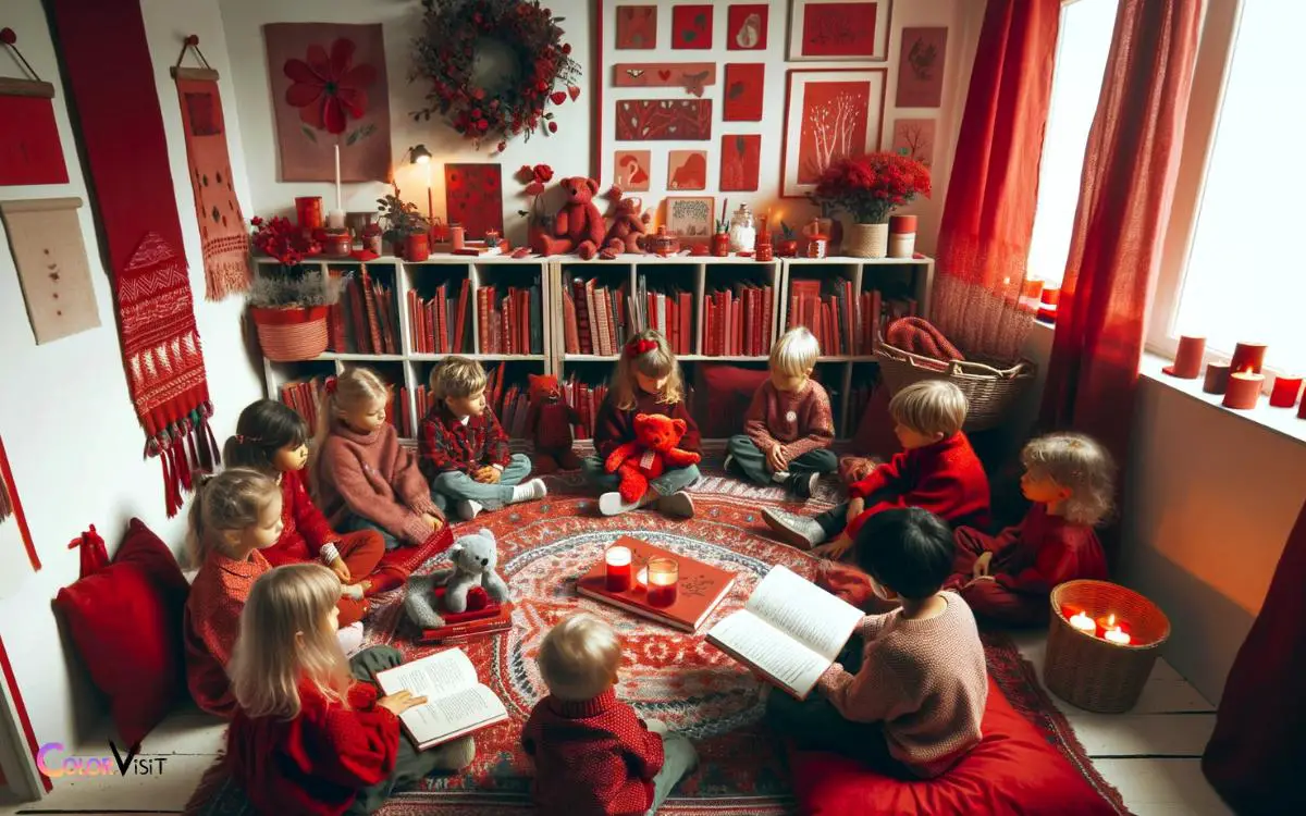 Red themed Storytime
