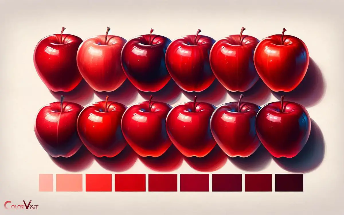 Shades of Candy Apple Red