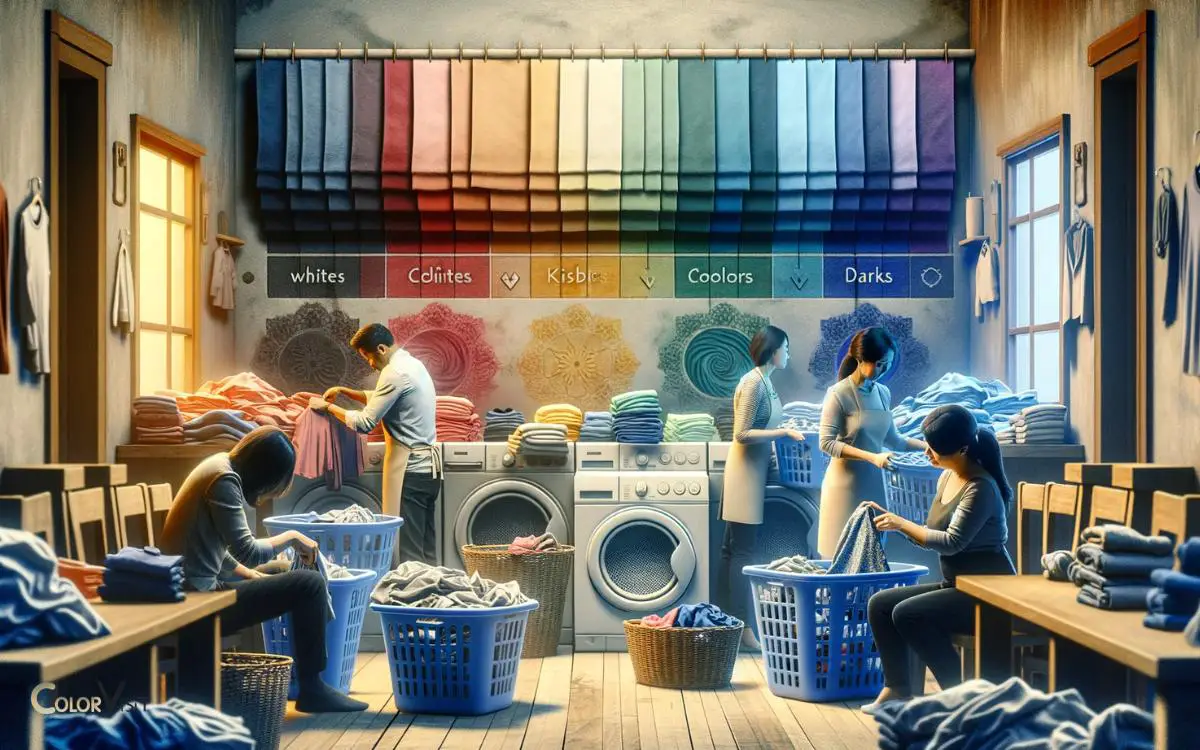 Sorting Laundry by Color