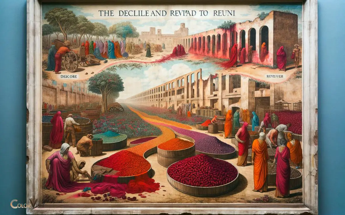The Decline and Revival of Cochineal Red