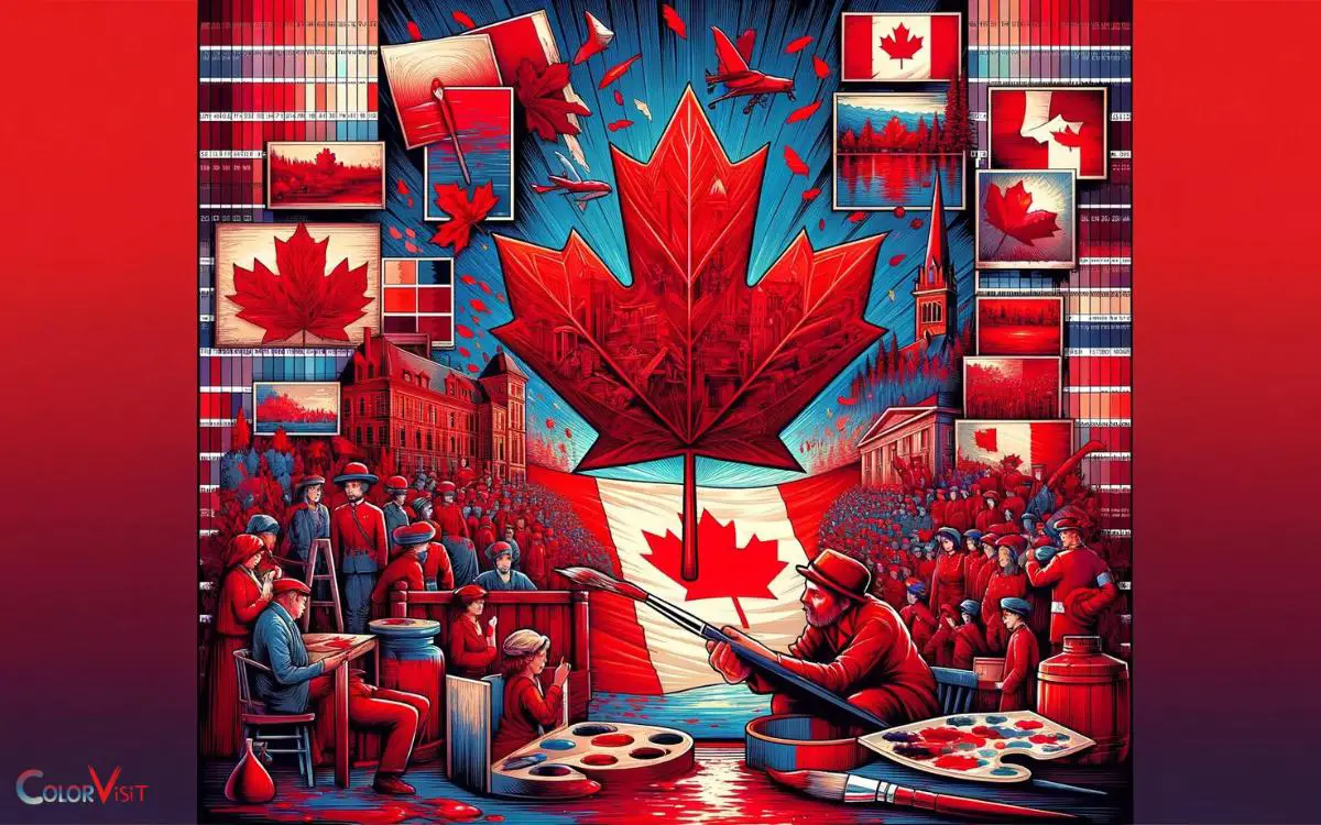 The History of the Canadian Flag's Red Color