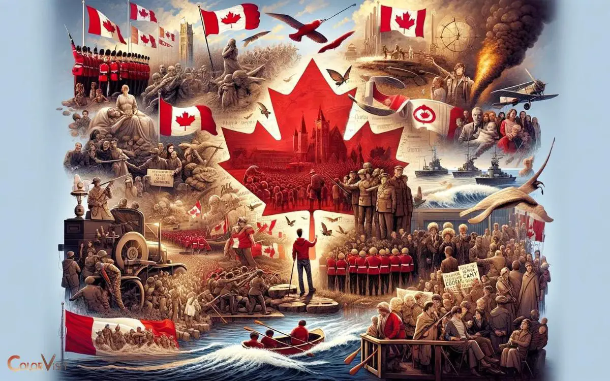 The Legacy of the Canada Flag Red Color
