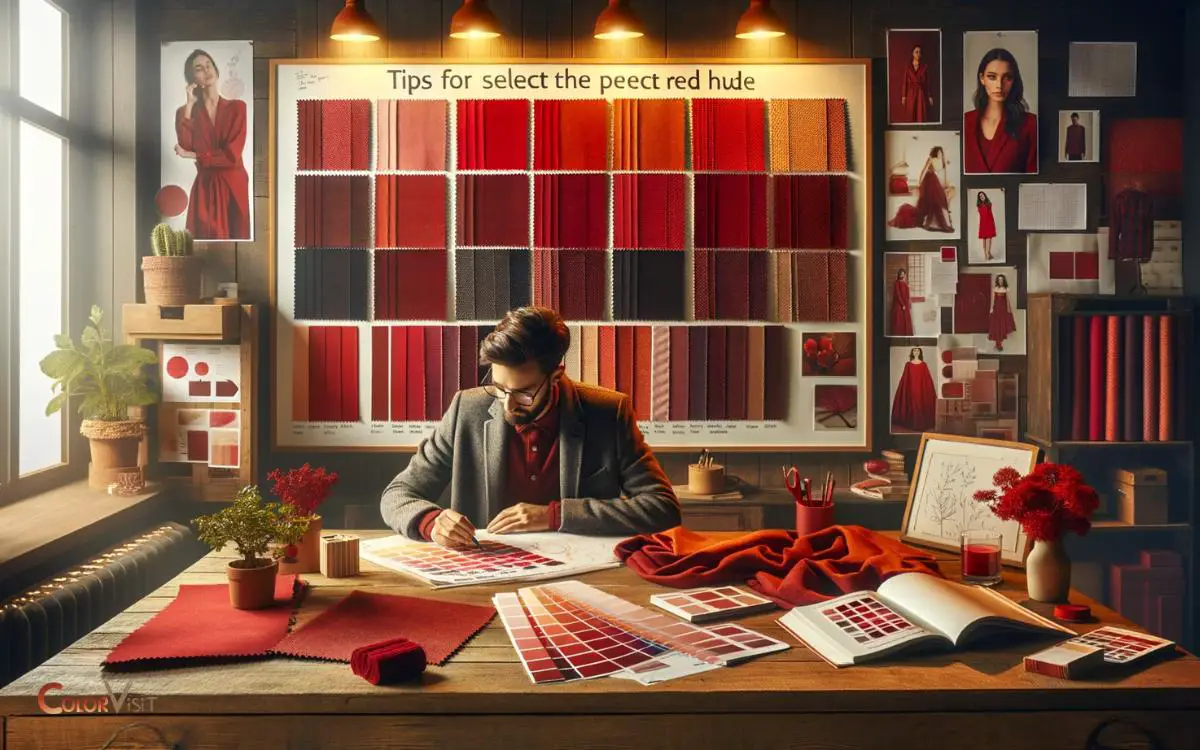 Tips for Selecting the Perfect Red Hue