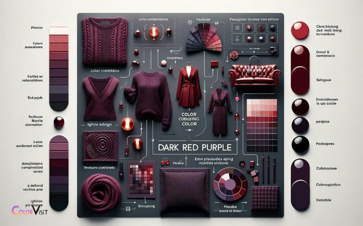Tips for Using Dark Red Purple