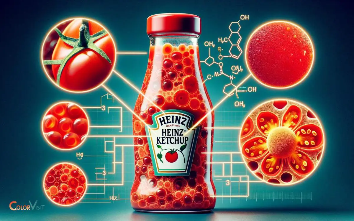 Analyzing the Red Color in Heinz Ketchup