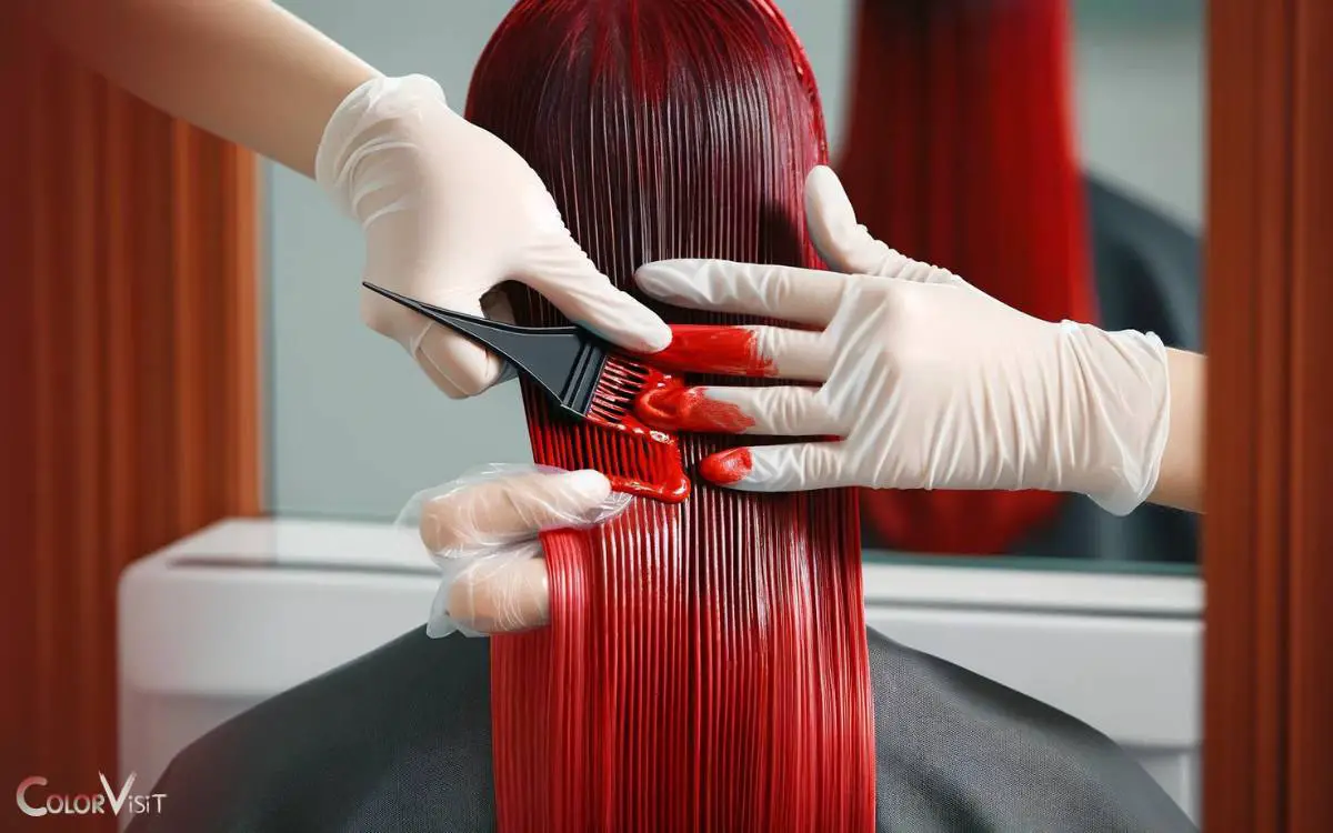 Applying the Hair Dye