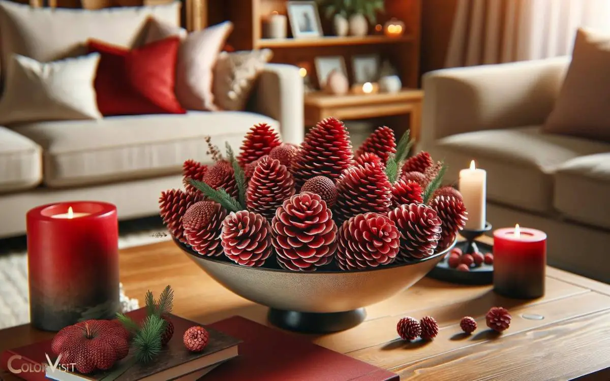 Displaying Your Red Pine Cones