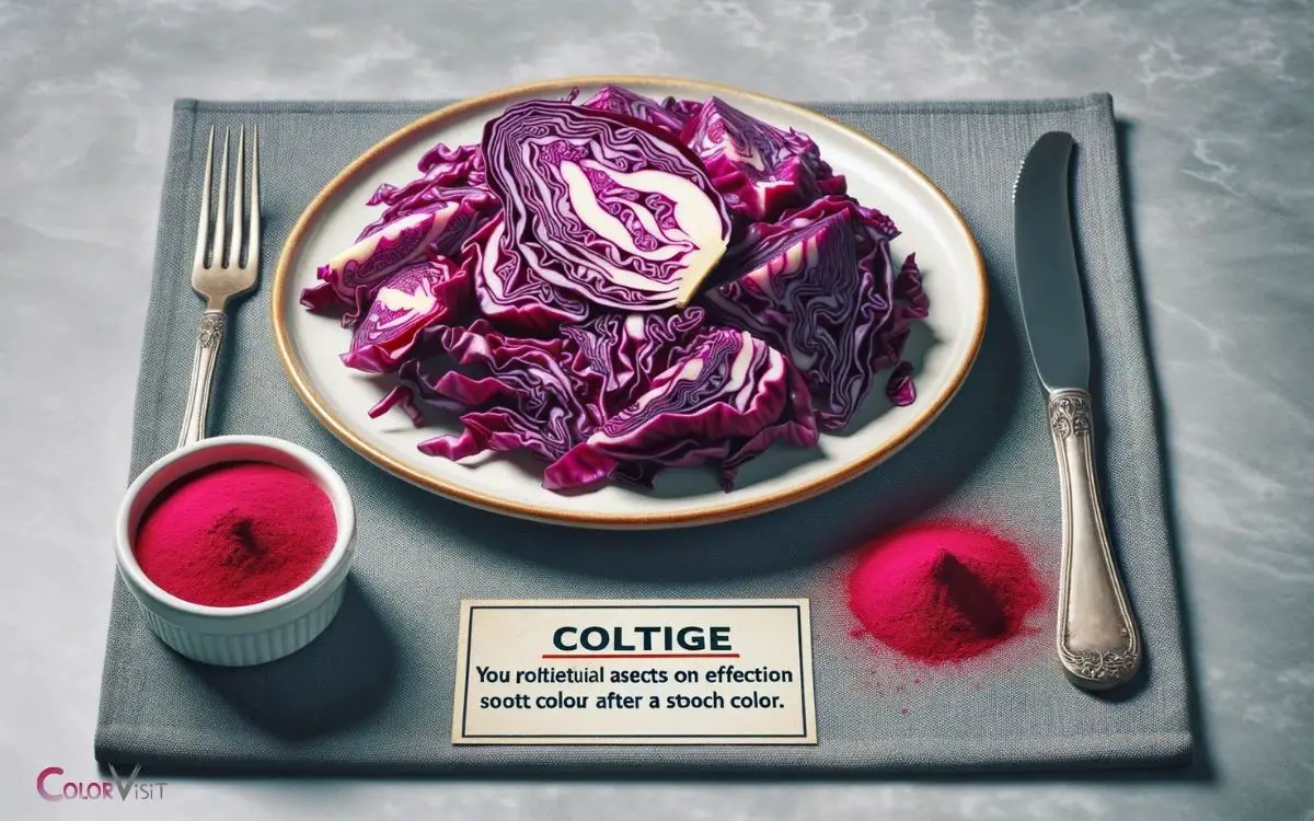Does Red Cabbage Change Stool Color