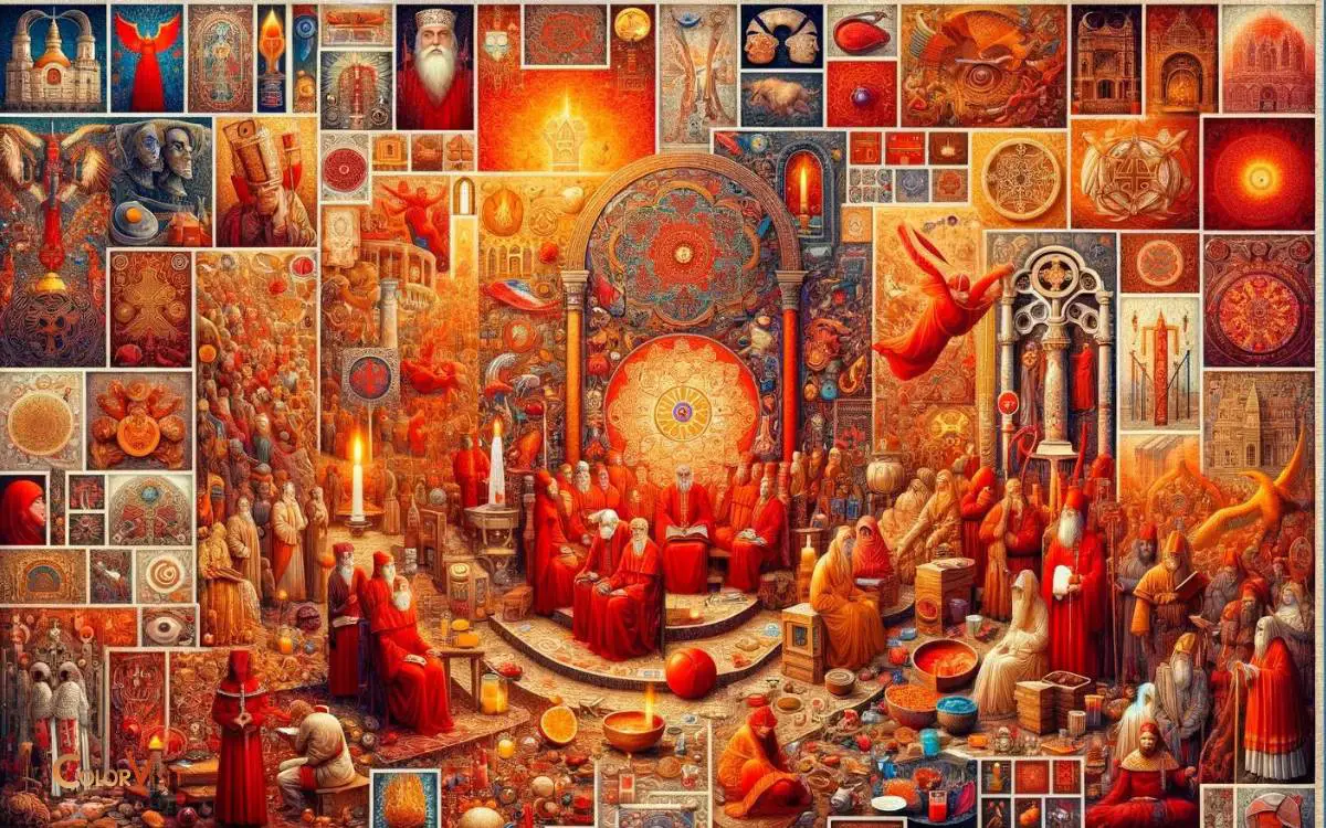 Historical Use of Red in Spiritual Practices