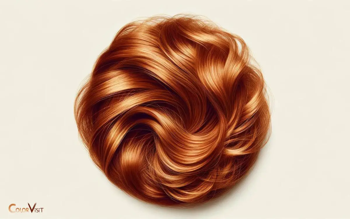 Identifying Red Tones in Golden Brown Hair