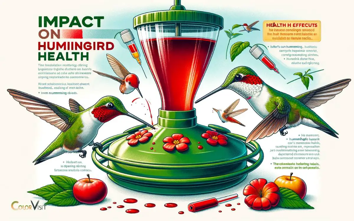 Impact on Hummingbird Health