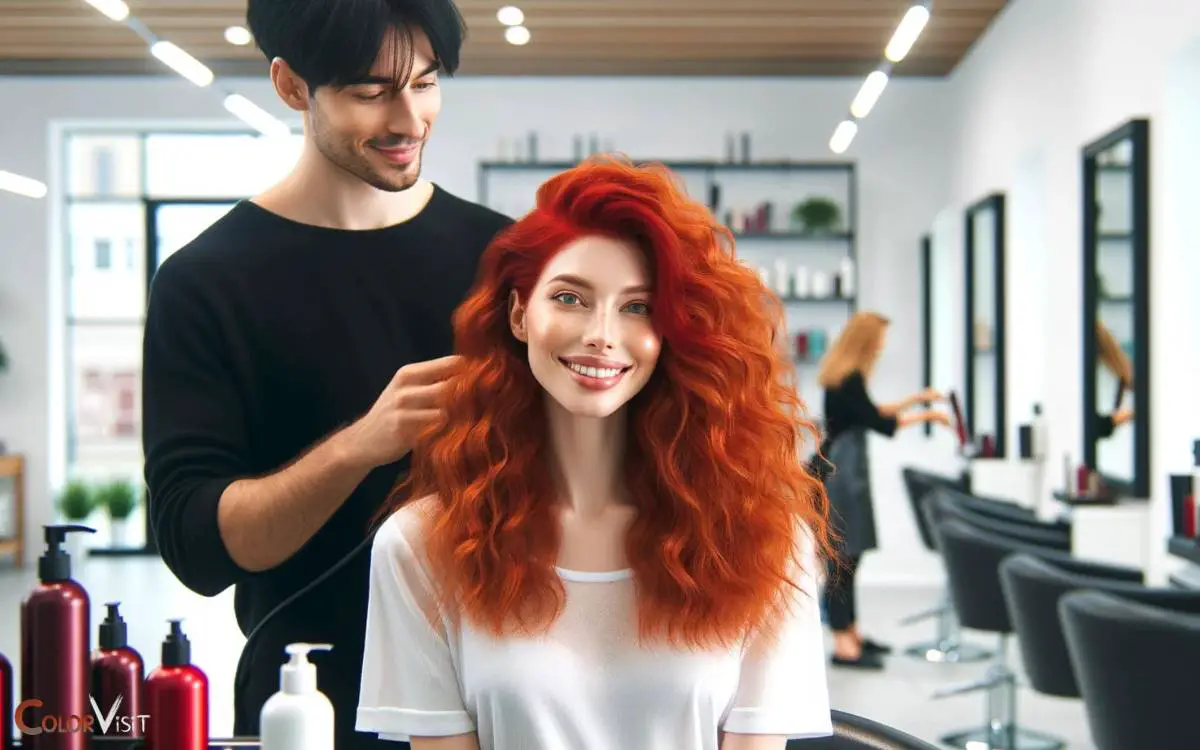 Maintaining Vibrant Red Hair