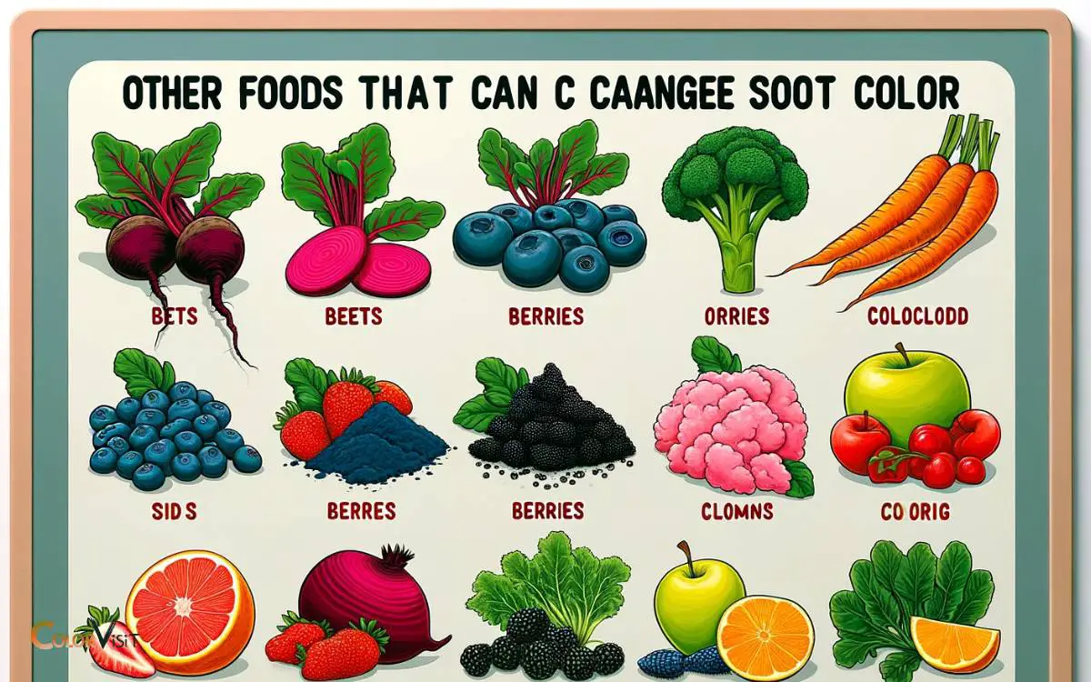 Other Foods That Can Change Stool Color