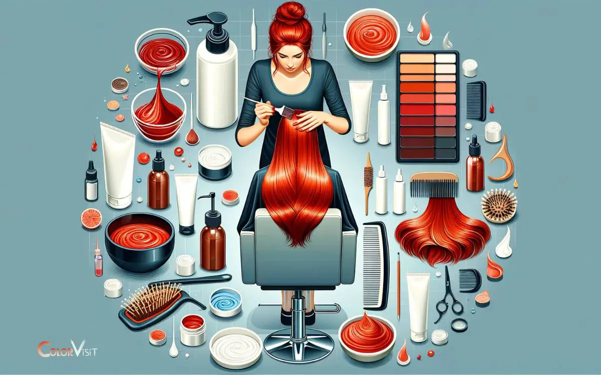Professional Red Hair Color Maintenance