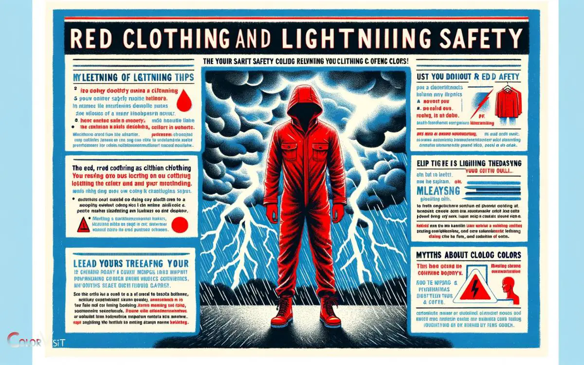 Red Clothing and Lightning Safety