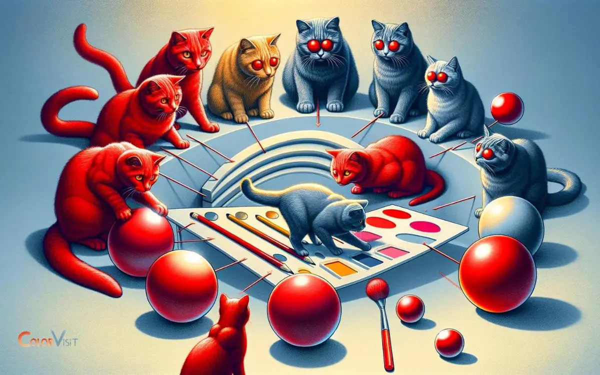 Red Objects and Feline Behavior