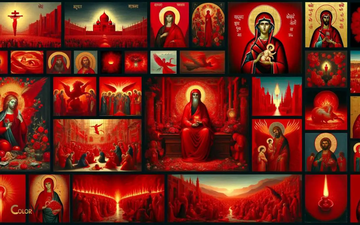 Red in Art and Religion