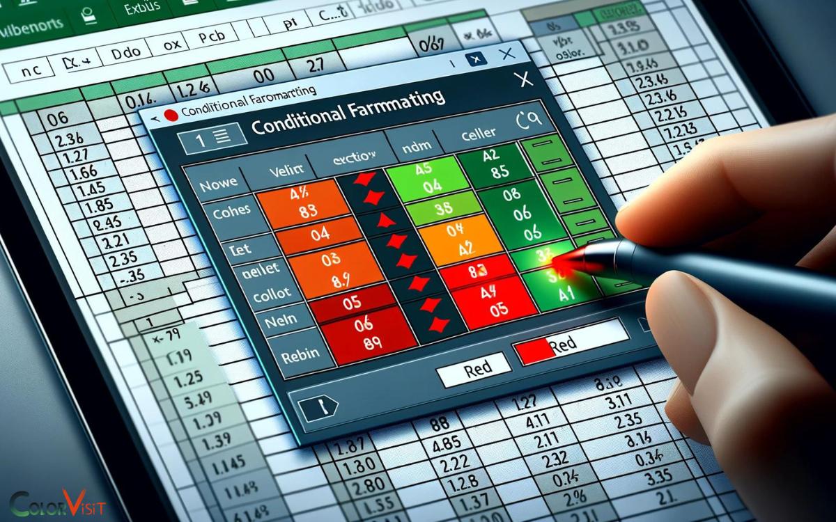 Setting up Conditional Formatting in Excel