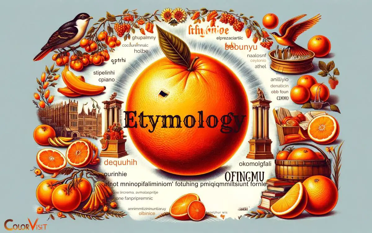 User The Etymology of Orange