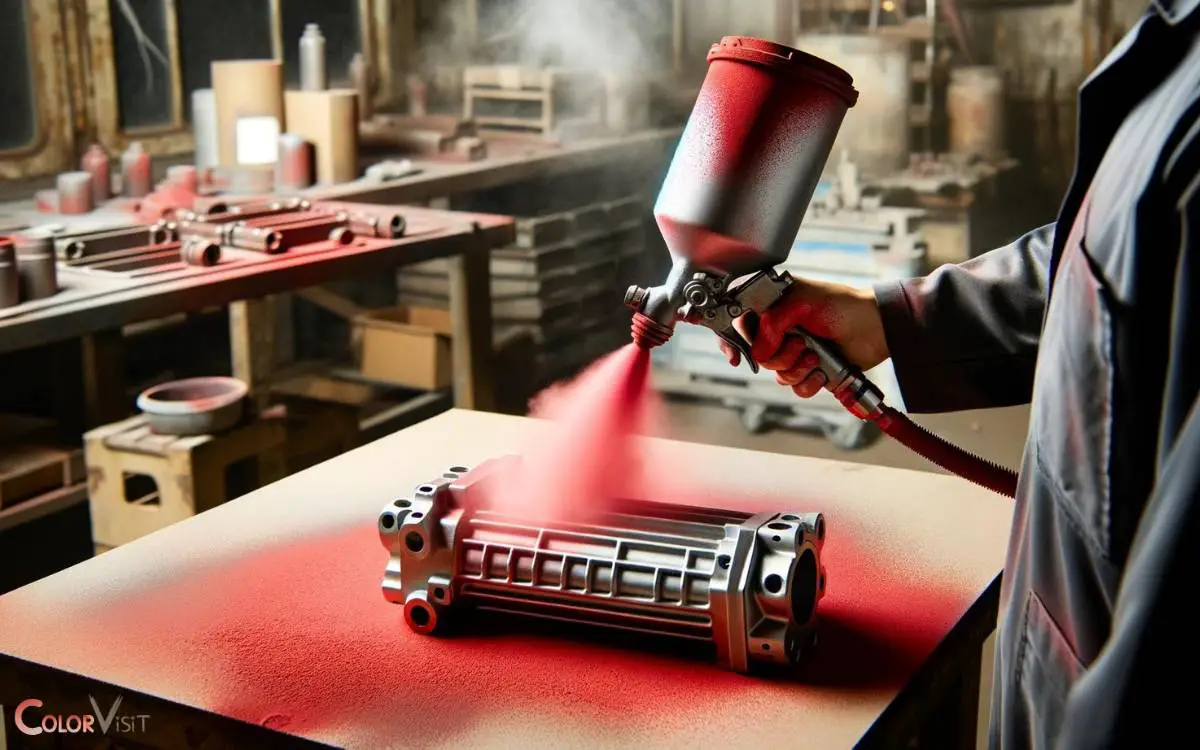 Using Powder Coating for a Durable Red Finish