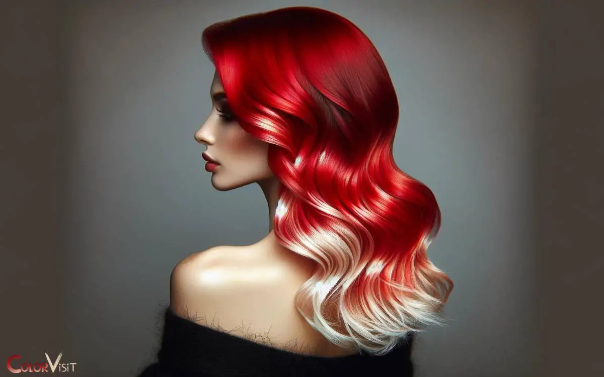 Vibrant Red Ombre