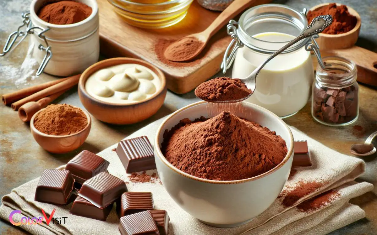 Cocoa Powder as a Brown Coloring Alternative