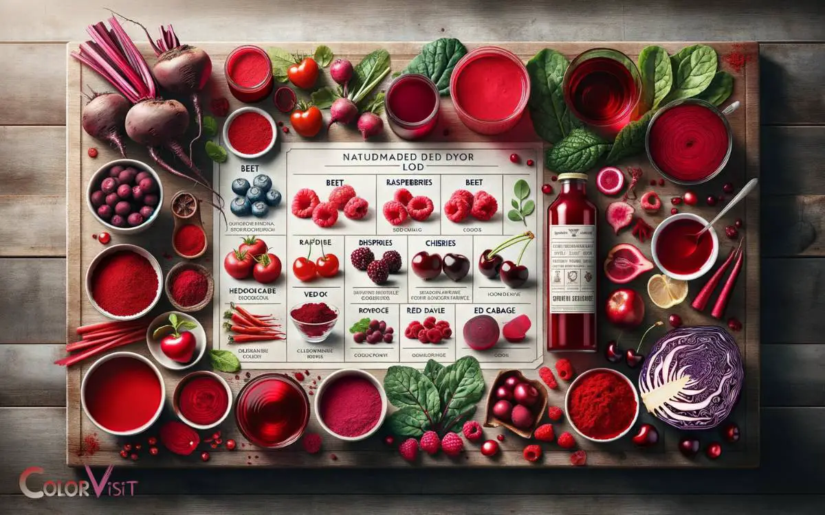 Common Ingredients for DIY Red Coloring