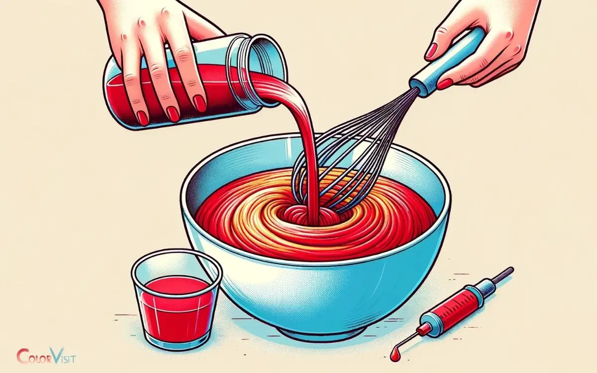 How to Make Red Cake Batter with Food Coloring