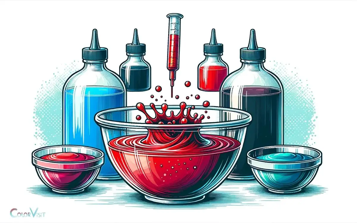 How to Make Red Color with Food Coloring