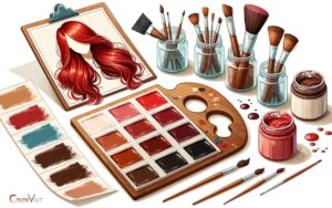 How to Make Red Hair Color Paint? 6 Steps!