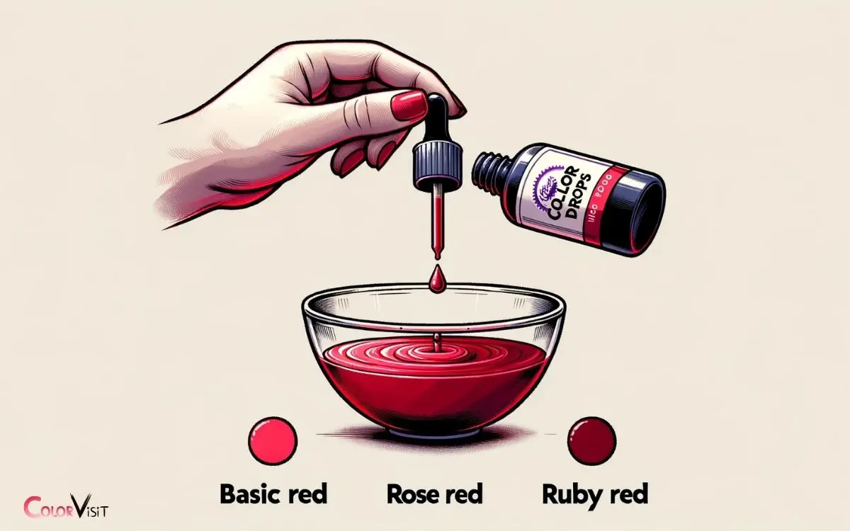 How to Make Rose Red Color