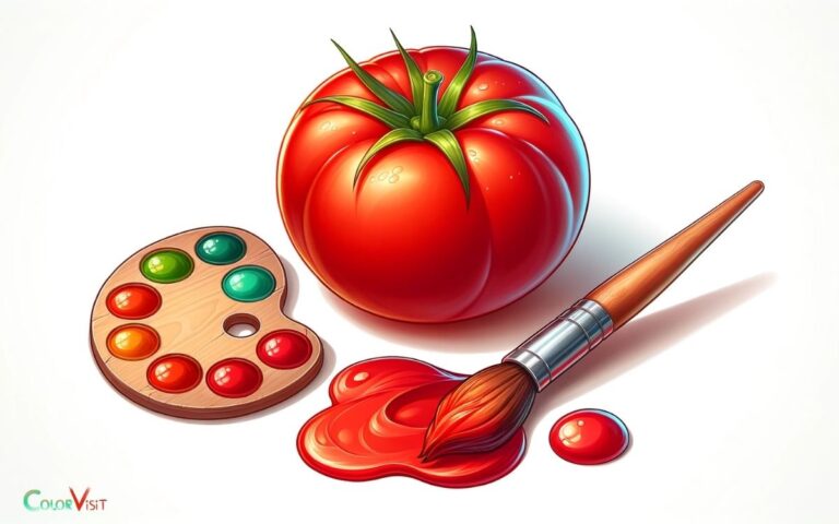 How To Make Tomato Red Color? 4 Steps!