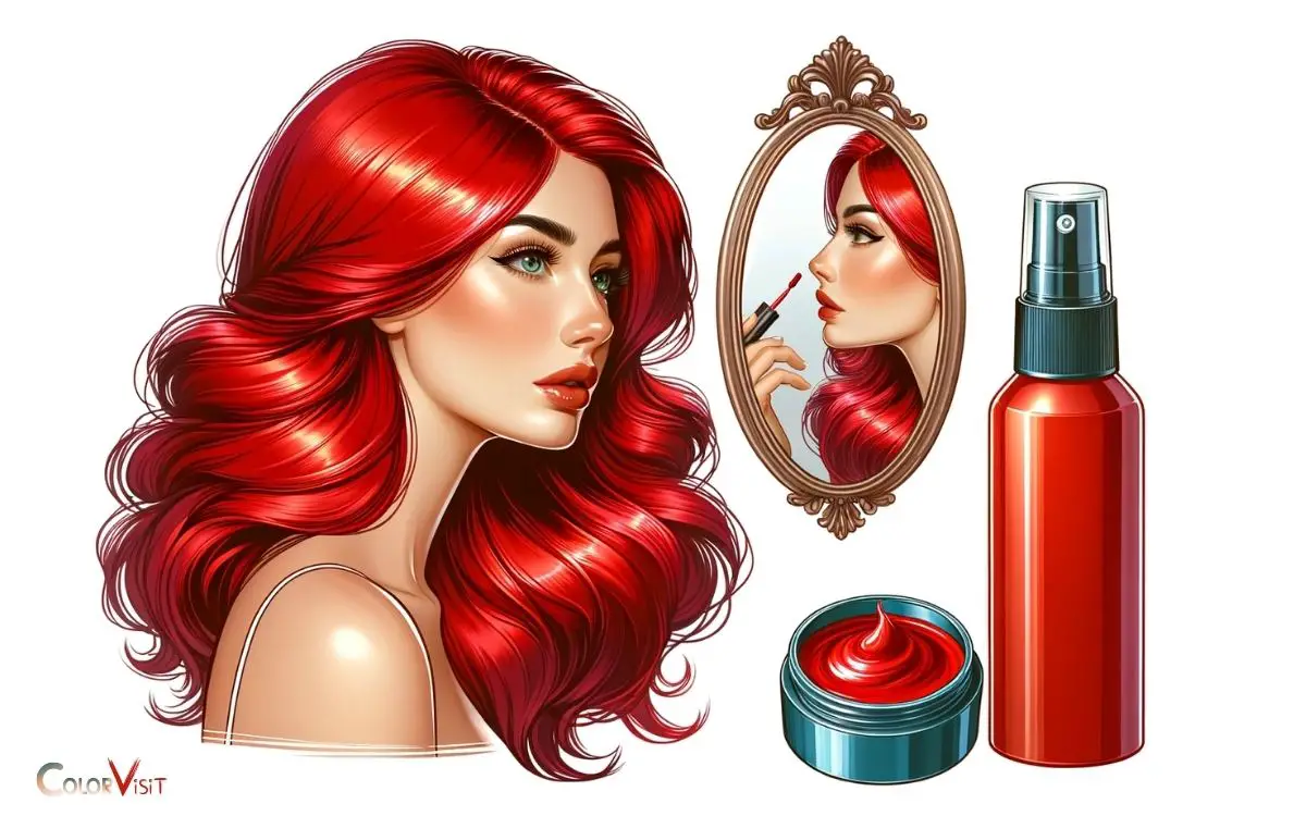 How to Retouch Red Hair Color
