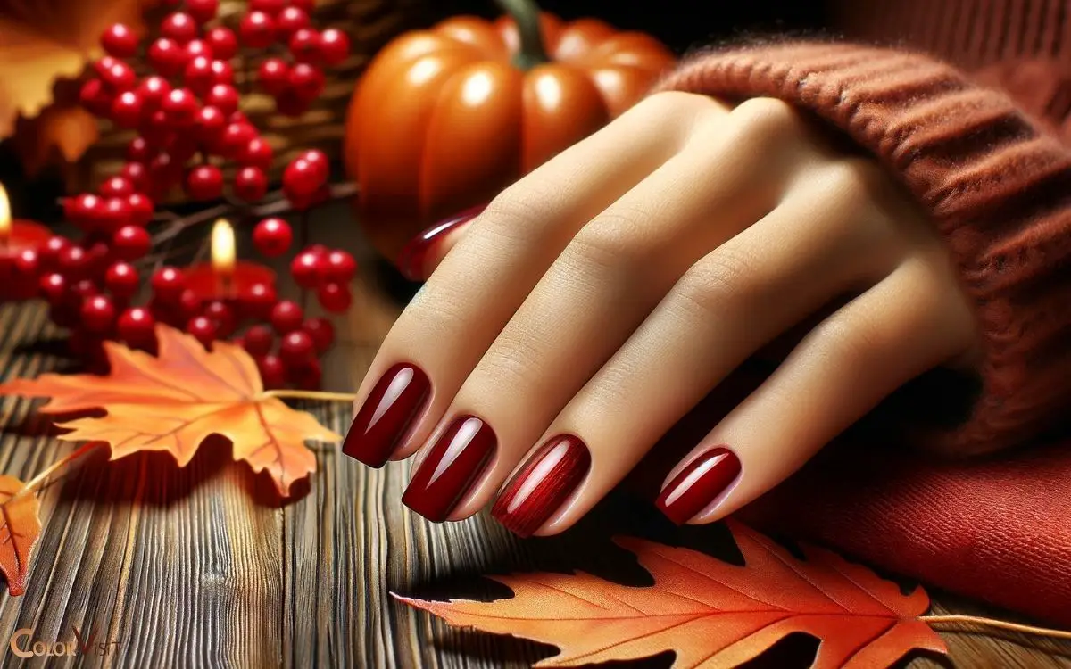 Is Red a Fall Nail Color