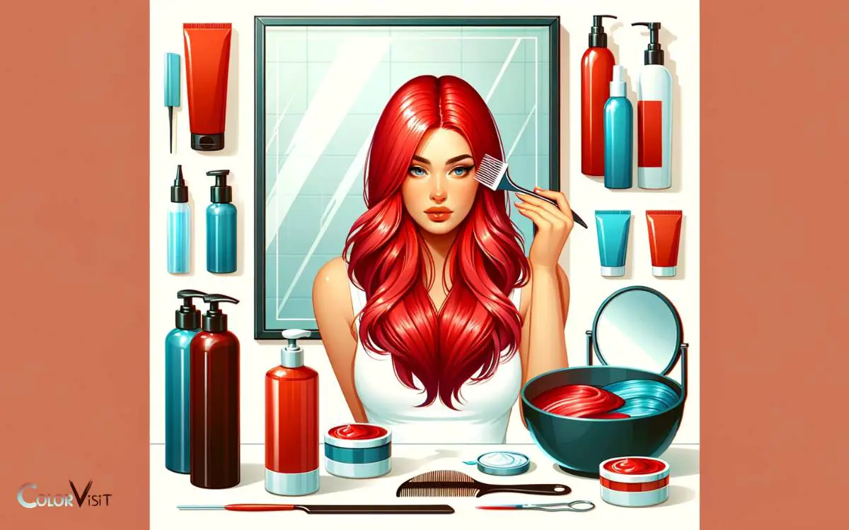 Maintaining Red Hair Color at Home