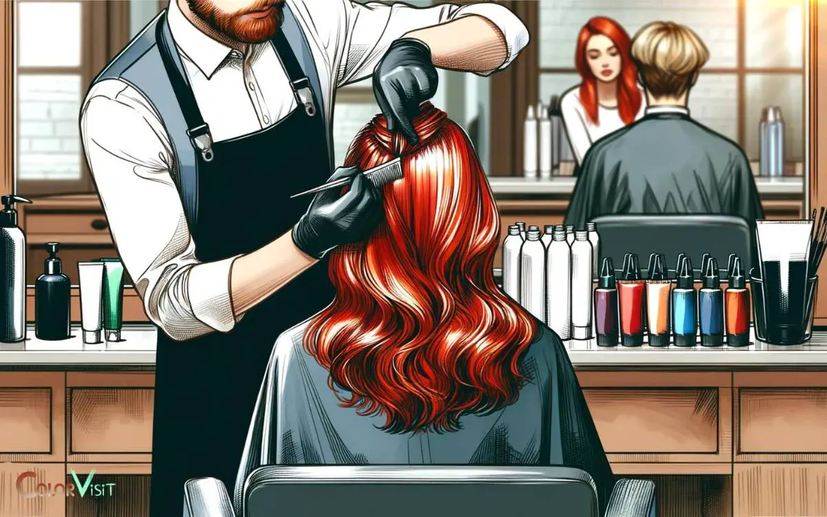 Maintaining Red Hair With Regular Touch Ups