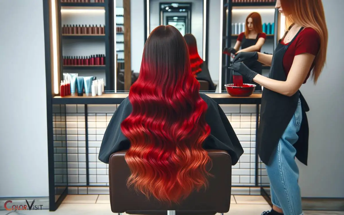Maintaining Your Red Ombre Hair Color