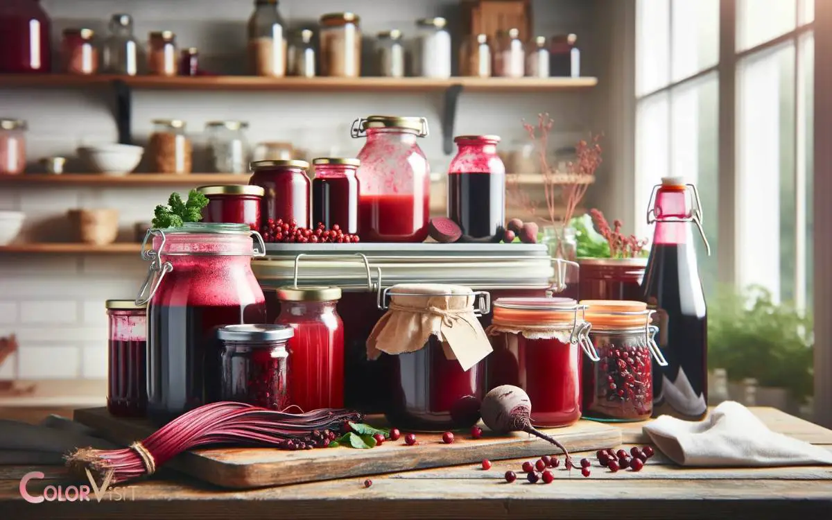 Storing and Preserving Homemade Red Dye