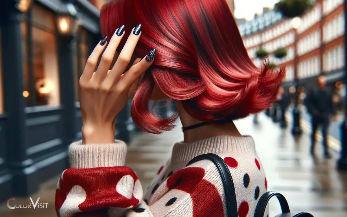 Styling and Showcasing Your Red Velvet Hair