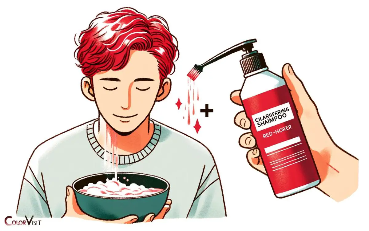 Using Clarifying Shampoo to Fade Red Hair