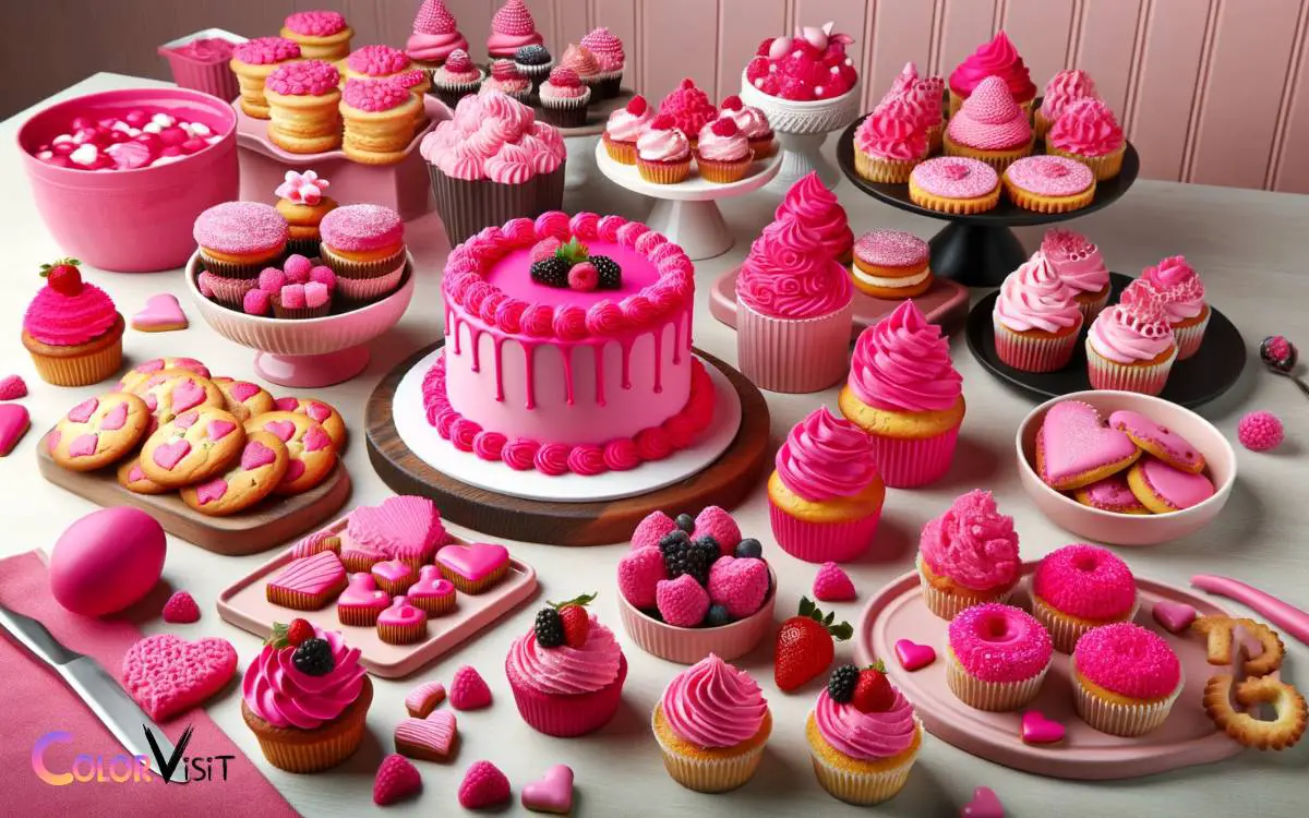 Using Hot Pink Icing for Different Treats